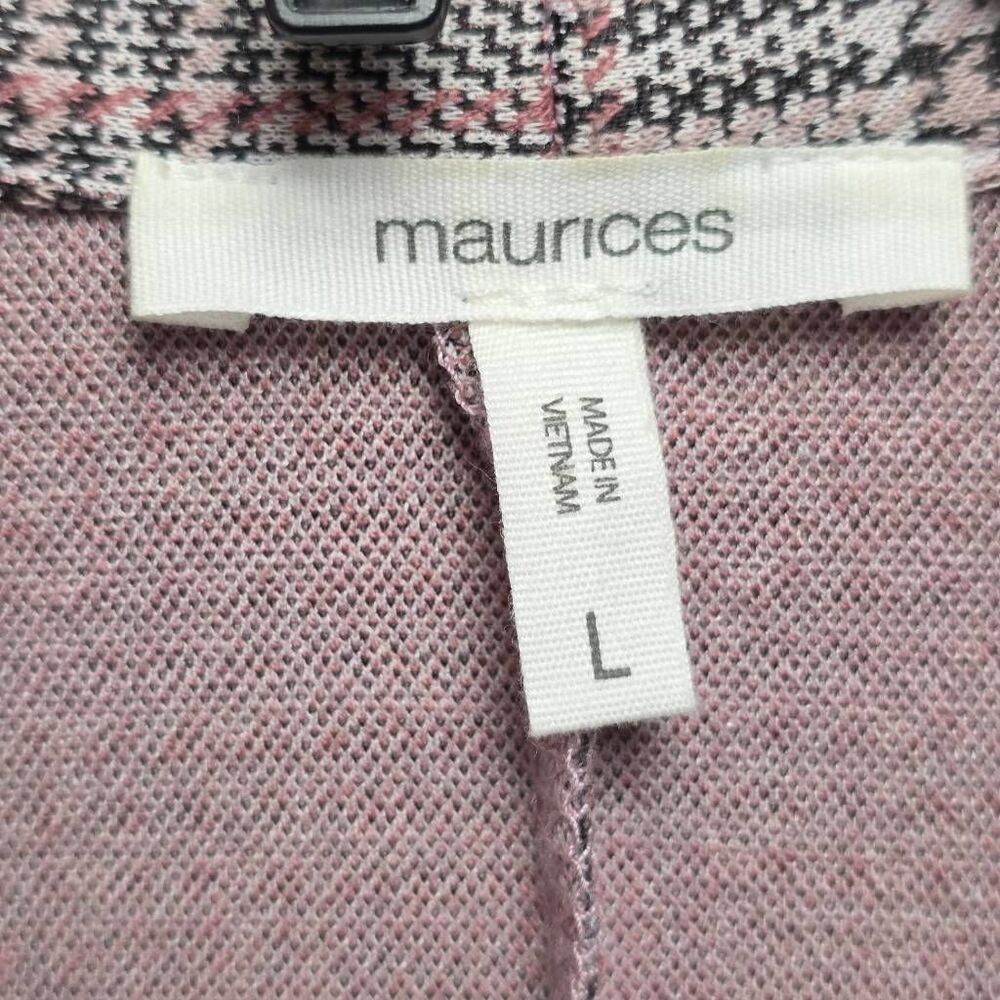 Maurices Plaid Open Blazer Jacket Women Large - Picture 7 of 9